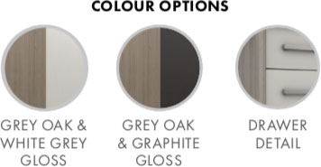 Arundel Bedroom Furniture Range Colour Options