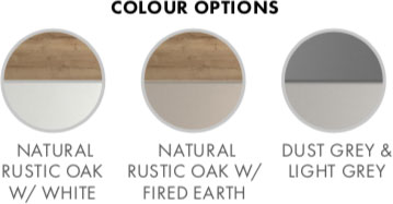 Skye Bedroom Furniture Range Colour Options