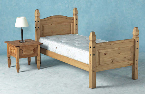 Corona Mexican Bed, Mexican Wood Bed Frames Uk