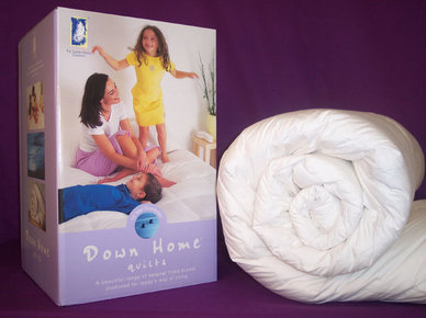 Down Home White Goose Feather & Down - 12 Tog