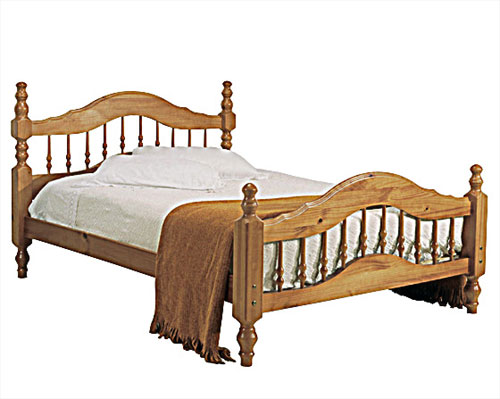 Padova King Size Bed, Pine King Size Bed Frame