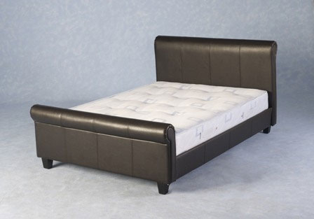 Toscano Faux Leather Bed from