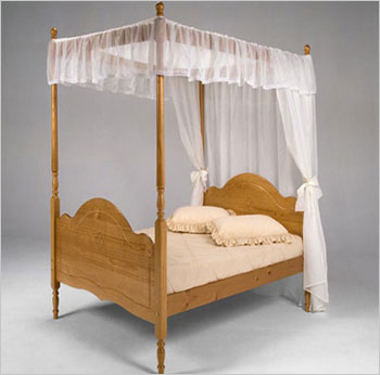 Veneza Single Four Poster Bed