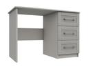 Light Grey Woodgrain Andante 3 Drawer Dressing Table