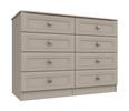 Fired Earth Canterbury 4 Drawer Double Chest