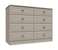 Fired Earth Hadleigh 4 Drawer Double Chest
