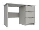 Light Grey Gloss Sonata 3 Drawer Dressing Table