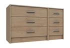 Oak Marlow 3 Drawer Double Chest