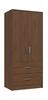 Walnut Marlow 2 Door Combi Robe