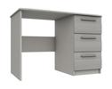 Light Grey Woodgrain Midhurst 3 Drawer Dressing Table