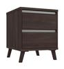 Truffle Oak Tamar 2 Drawer Bedside