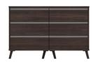 Truffle Oak Tamar 3 Drawer Double Chest