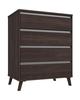 Truffle Oak Tamar 4 Drawer Chest