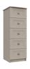 Fired Earth Tonbridge 5 Drawer Tallboy