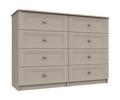Fired Earth Tonbridge 4 Drawer Double Chest