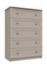 Fired Earth Tonbridge 5 Drawer Chest