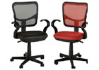 Clifton Computer Chair - Black or Red