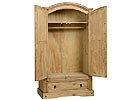 Corona Two Door Wardrobe One Drawer