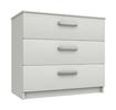 White Gloss Arran 3 Drawer Chest