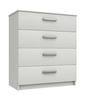 White Gloss Arran 4 Drawer Chest