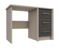 Fired Earth & Anthracite Larch Burford 3 Drawer Dressing Table