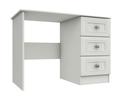 White Canterbury 3 Drawer Dressing Table