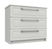 White Gloss Isla 3 Drawer Chest