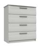 White Woodgrain Midhurst 3 Drawer Chest