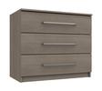 Beige Grey Oak Minnesota 3 Drawer Chest