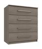 Beige Grey Oak Minnesota 4 Drawer Chest