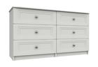 White Tonbridge 3 Drawer Double Chest