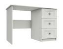 White Tonbridge 3 Drawer Dressing Table