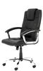 Houston High Back Leather Executive Chair - Black