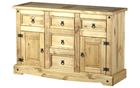 Corona Two Door Five Drawer Sideboard 