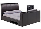 Manhattan TV Bed - King Size - Black