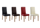 Oakridge Chairs (left to right) Black, Brown, Red, Cream