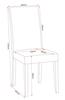 Ashmere Dining Chair Dimensions