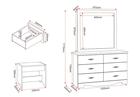 Cairo Range Bedroom SettingCairo Dressing Table Dimensions