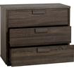Three spacious drawers with metal draw runners