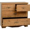 Cairo Two Plus Two Drawer Bedside Chest