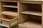 Spacious interior for media storage