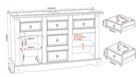 Corona Sideboard Dimensions