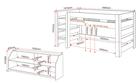 Lollipop Mid Sleeper Dimensions