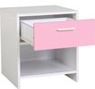Single drawer with metal draw runners