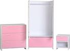 Girls Pink and White Lollipop Bedroom Set