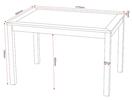 Oakmere Dining Table Dimensions
