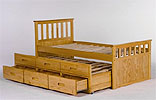 Pine Sleepover Bed