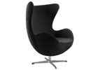Egg Chair - Shown In Black Velvet - Click to Enlarge Image