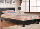 Santiago Faux Leather Bed