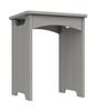 Light Grey Woodgrain Andante Stool